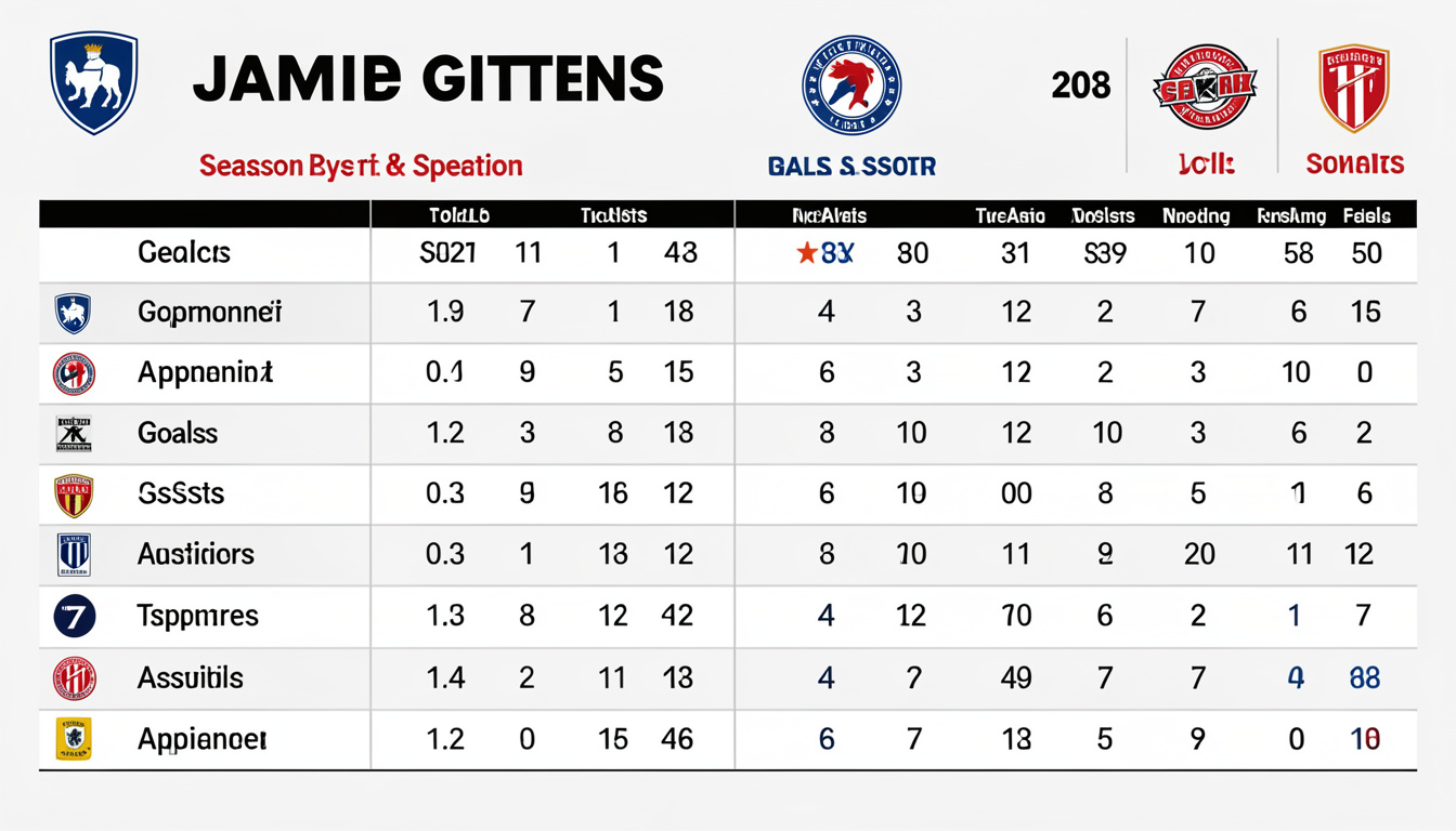 Jamie Gittens stats