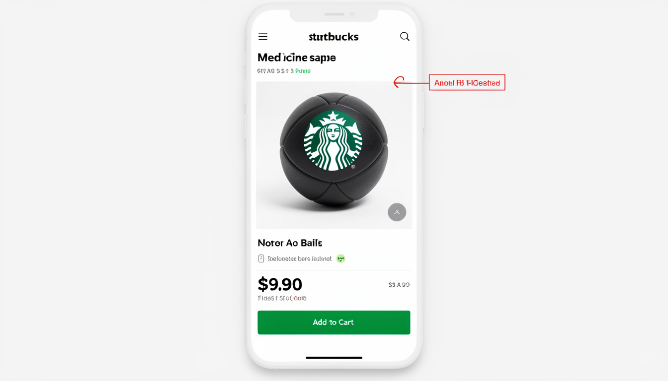 Medicine Ball on Starbucks app